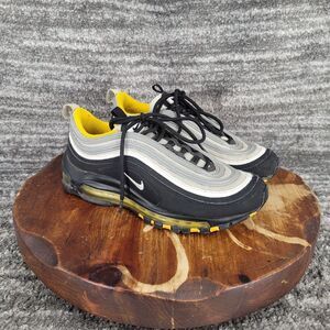 Nike‎ Air Max 97 Black Yellow GS Armadillo 921522-005 Youth 5Y Womens 6.5